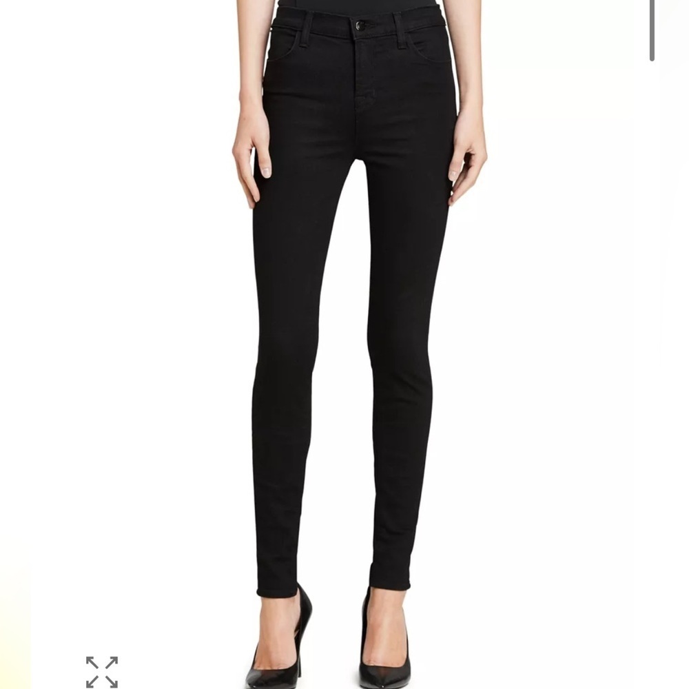 J Brand Maria in Hewson skinny jeans high rise